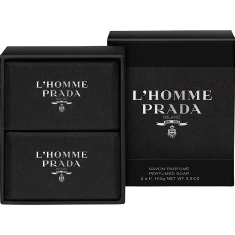 prada lhomme soap|prada l'homme samples.